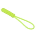 thumbnail image 4 of Cierre Tiradores Extensión Mango Cordón, 10 Paquete Dedo Uso Plástico Cilíndrico Cabeza Pestaña Etiqueta Extensor para Equipaje Mochilas, Fluorescente Verde, 4 of 5