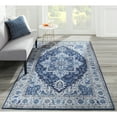 thumbnail image 5 of Momeni Medallion Traditional Area Rugs, Blue, 5 of 5