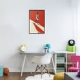 thumbnail image 3 of Stupell Industries Modern Retro Basketball Legend Black Framed Giclee Art, 12 x 18, by Ray Powers, 3 of 8