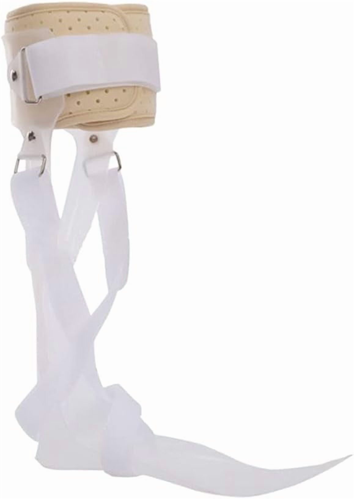 Lightweight Foot Lift & Ankle Support Orthosis, Ergonomic Figure-8 Strap Brace for Improved Walking Form and Balance, Soft & Breathable Design