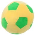 thumbnail image 2 of Jugues de fútbol multifuncional de fútbol juguete peluche peluche juguete de fútbol forma de fútbol almohada amarillo, 2 of 4