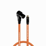 Coluber Cable Balanced Right Angle XLR Male to RCA Female 3 - Pin Connector