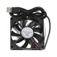 thumbnail image 1 of USB Fans CPU Cooling Radiator 5V 2Pin USB Fans for Computer Case-Server Radiator 4cm 5cm 6cm 7cm Quiet 4500-5500RPM 8x8x1.5cm, 1 of 6