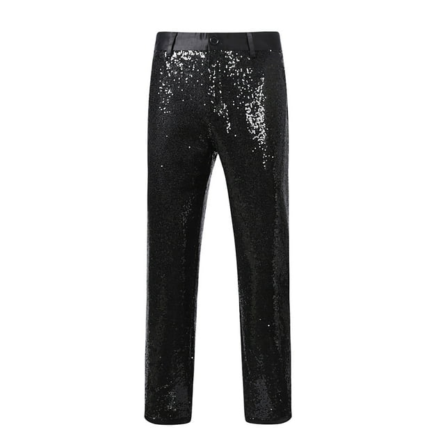 Pantalon Décontracté pour Homme avec Paillettes de Performance