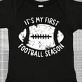 thumbnail image 4 of Inktastic It's My 1st Football Season Distressed Boys or Girls Baby Bodysuit, 4 of 5