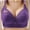 Purple, variant on Hipattires Front Closure Bras for Women Wireless Push up Bralette Lift Bust Soft Womens Bras ,SIZE XS