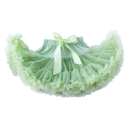 

baozhu 0-9T Little Girls Layered Solid Tutu Skirt Toddler Kids Christmas Birthday Party Princess Dress Ruffle Tiered Ballet Dance Dresses Tulle Skirts