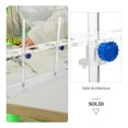 thumbnail image 3 of UPOUART Soporte Para Embudo De Altura Ajustable Con De Orificios Color Plata Para Laboratorio, 3 of 8