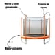 thumbnail image 5 of Trampolín Brincolín 10 Pies 3.05 m Con Red de Seguridad y Estructura de Acero, 5 of 7
