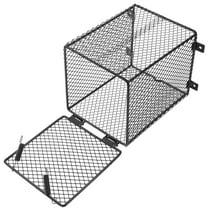 IBASETOY Heat Lamp Guard Black Metal for Indoor Use 1 Set