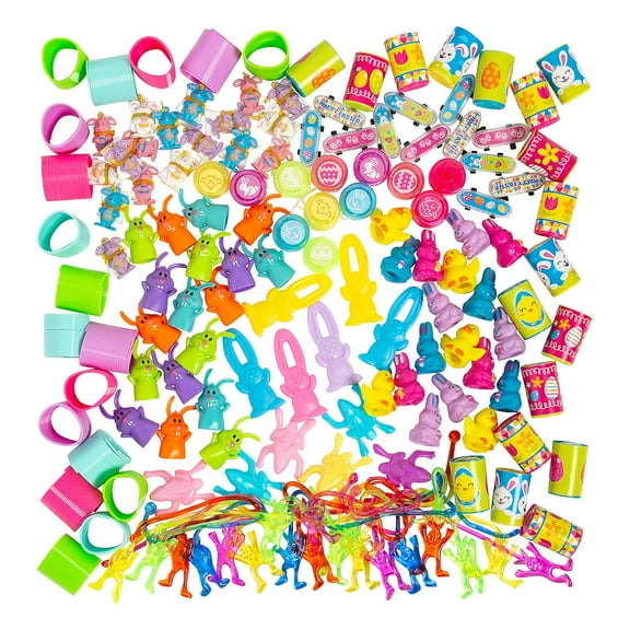Easter Egg Toy Filler Assortment - Toys - 150 Pieces