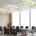 thumbnail image 5 of Fluorescent Light Covers 4 Pack 4x2 ft Orange Green Leaves Ceiling Light Covers Watercolor Leaf Light Filters for Classroom, Office & Home, Drop Ceiling Light Covers, 5 of 8