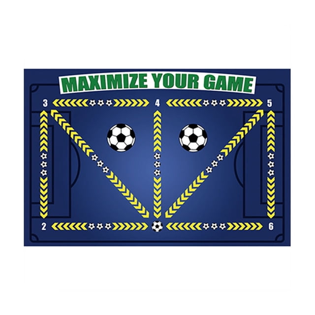 Ohmyroo Diatom Mud Football Training Mat Non-Slip Sound Insulation Fitness Rug for Footwork