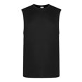 thumbnail image 1 of AWDis Just Cool - Camiseta deportiva sin mangas para chico hombre (Negro Azabache), 1 of 2
