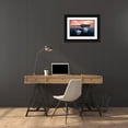 thumbnail image 3 of Sun, Yimei 14x11 Black Ornate Wood Framed with Double Matting Museum Art Print Titled - bubble lake, 3 of 4