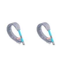 Retractable Gap Dust Cleaner,Microfiber Duster Dust Brush,With 36-49 Inch Extension Pole,Bendable Under Appliance Dust Cleaner,Washable Brush For High Ceilings,Bed Bottom,Household Cleaning(2PC)