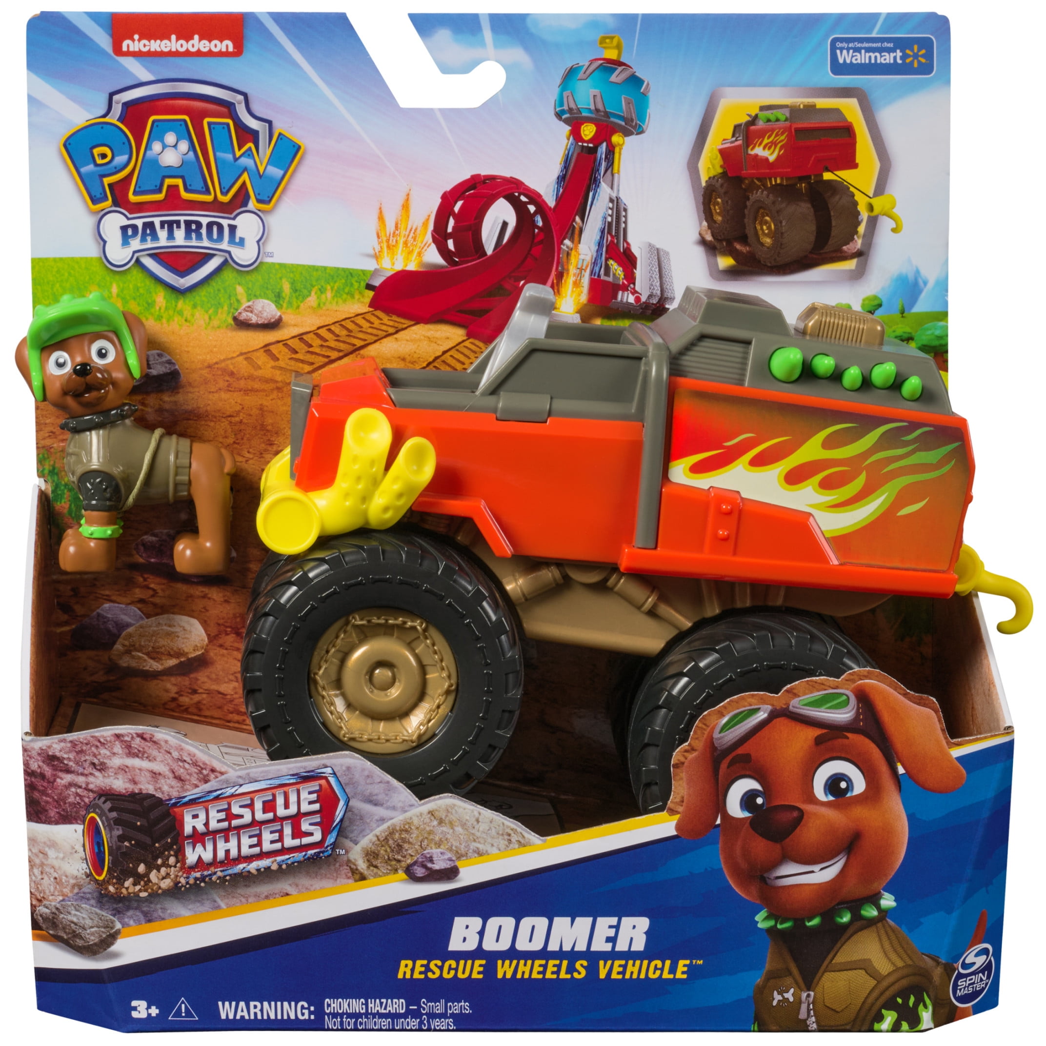 PAW Patrol: Rescue Wheels Boomer’s Truck, with Action Figure