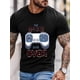 thumbnail image 2 of Men's T-Shirt,Short Sleeve Tee Shirt Casual Tops Cool Gamers Crew Neck T Shirts for Men, 2 of 8