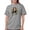 Gray, variant on CafePress - Mona Lisa Dog T Shirt - Womens Comfort Colors® Shirt