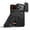 Black, variant on Lunvic Case for iPhone 18 Pro Max with Integrated Camera Cover, 360 Rotatable Ring Kickstand Magnetic Shockproof PC and TPU Protective Back Cover, Black