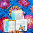 thumbnail image 5 of Granny Square Crochet Card Deck 50 Mix & Match Designs for Knitting Crochet Board Craft Lovers 50pcs, 5 of 9