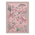 thumbnail image 3 of KUETH 5x7 Machine Washable Nature Inspired Rug for Living Room, Soft Low Pile Non Slip Backing Area Rug, SAVANNA Rug for Bedroom Dining Room, 3 of 5
