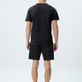 thumbnail image 6 of Besolor Men's Short Sleeve T Shirt Crew Neck Casual Summer Tshirt Solid Color Classic Basic Tee Shirt, 6 of 8