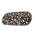thumbnail image 3 of Craitivent Étui Portable à Fleurs pour Lunettes de Soleil Boîte de Protection Rigide Noire, 3 of 3