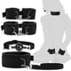thumbnail image 4 of S & M fetiche BDSM Bondage conjunto de restricción esposas sexuales látigo cuentas anales tapón Anal bala vibrador juguete sexual para mujer adulta, 4 of 4
