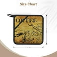 thumbnail image 3 of Pofeuu Coffee Vintage Print Silicone Trivet Mats,Silicone Hot Pads for Kitchen, Silicone Trivets for Hot Pots and Pans, Silicone Hot Pad, 3 of 8