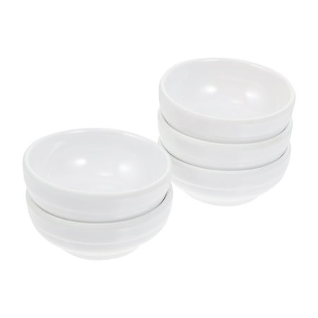 

5Pcs Melamine Dish Melamine Sauce Bowls Color Stirring Trays Student Stationery