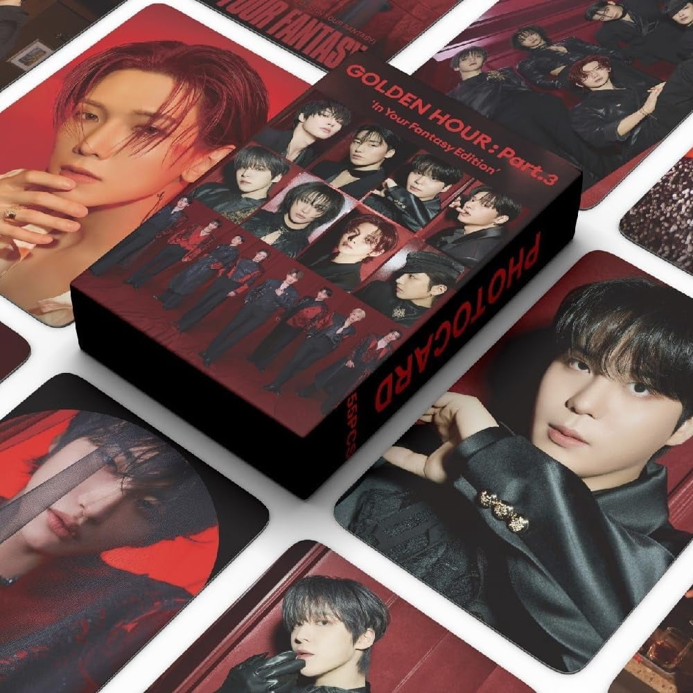 ATEEZ Golden Hour: Part.3 in Your Fantasy Lomo Card & Sticker Set