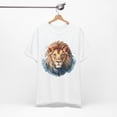 thumbnail image 5 of Lion Graphic T Shirt Unisex Short Sleeve Jersey Tee With Art Design Safari Style, 5 of 110
