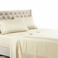 thumbnail image 2 of Royal Tradition Solid 600 Thread Count, 100-Percent Cotton Full Bed Sheets Set (Ivory) Breathable, Deep Pocket, 4 Piece Sheet Set, 2 of 4