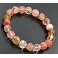 thumbnail image 6 of K-KED Faceted 6/8/10mm Multi-Color Watermelon Tourmaline Elastic Bracelet 7.5''-8 mm, 6 of 8