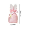 thumbnail image 3 of EWASWON Easter Bunny Gift Bags - Velvet Drawstring Party Favor Bag for Candy, Small Gifts, Jewelry, Ba-by Shower Supplies, Multicolor, 3 of 6