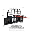 thumbnail image 2 of Titan Attachments Pro Series 72" Extra Wide Hay Frame with 49" C2 Hay Spear, 2 of 10