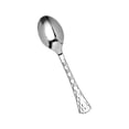 thumbnail image 3 of Smarty 7" Shiny Silver Glamour Cutlery Disposable Plastic Spoons 600ct, 3 of 3