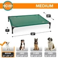 thumbnail image 5 of K&H Pet Products All Weather Pet Cot Green Medium 32 X 25 X 7 Inches, 5 of 11