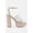 Nude, variant on Tricks High Block Heel Sandals