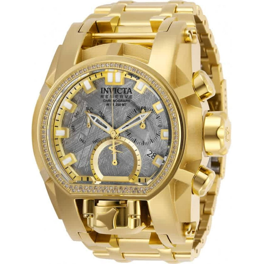 Invicta Invicta Men's 28414 Reserve Quartz Chronograph Silver, Gold