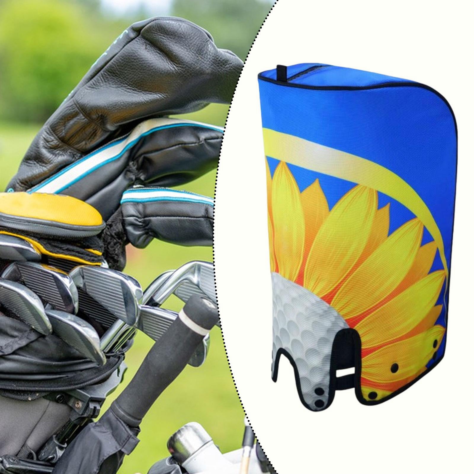 funtasica Golf Bag Cover Club Protection for Men Women Golfer Gift Portable Rain Cover