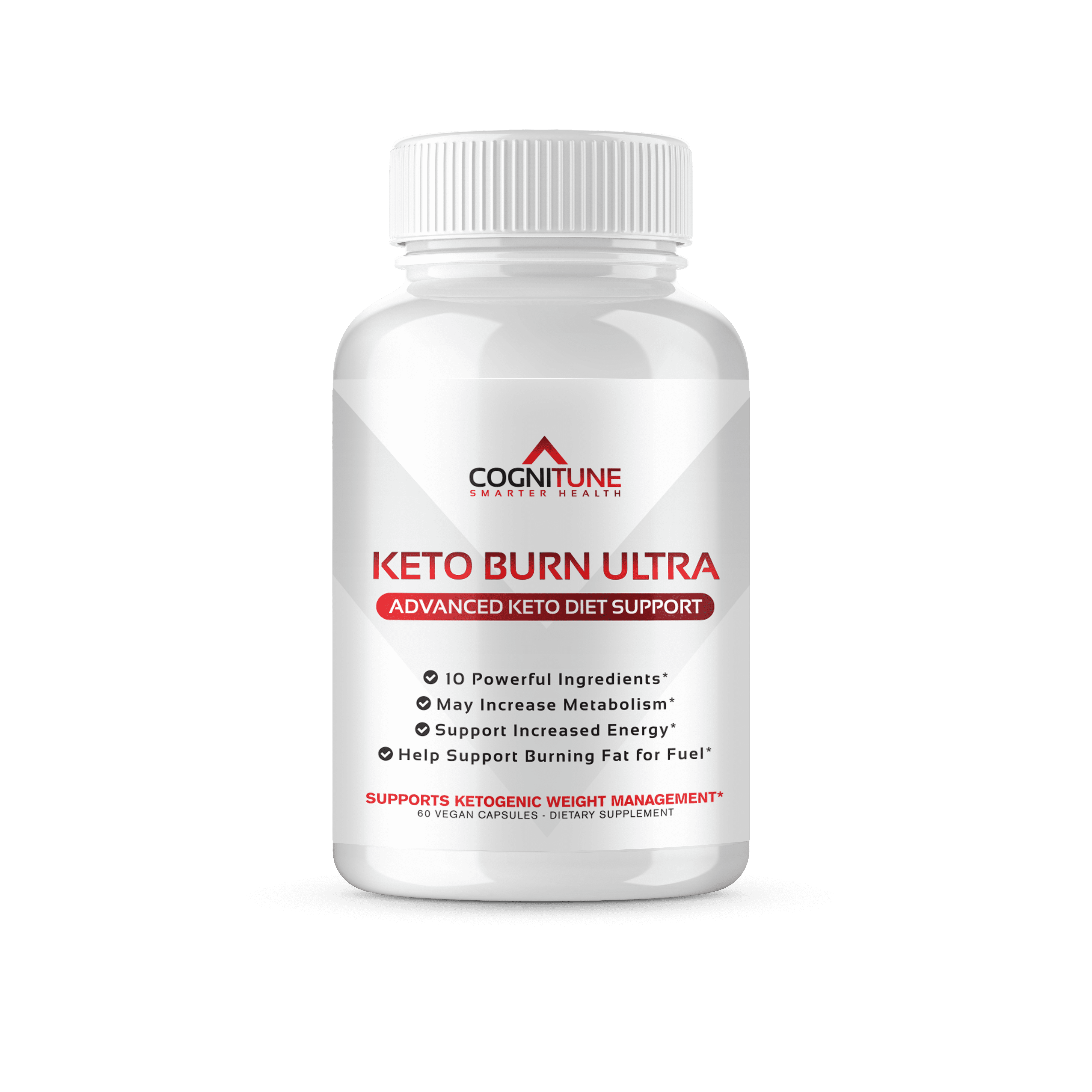 Keto Burn Keto Diet Pills – 10 in 1 Thermogenic Metabolism Supplements for Women & Men, Garcinia Cambogia, Raspberry Ketones, Apple Cider Vinegar, Green Tea, Chromium Picolinate, Acai & More