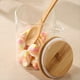 thumbnail image 4 of Paquete de 4 Recipientes de Vidrio para Avena Durante la Noche con Tapas y Cucharas, Frascos de Vidrio con Cucharas y Tapas para Té Suelto, 4 of 7