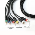 thumbnail image 2 of Component Audio Video Cable for PS2 / PS3 / PS3 Slim, HD Multi Out Composite RCA Audio Video Cable for PS3 (6 Feet), 2 of 7