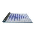 thumbnail image 2 of Ahgly Company Indoor Rectangle Solid Blue Modern Area Rugs, 5' x 8', 2 of 4