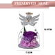 thumbnail image 2 of Ángel eterna flor rosa cubierta de cristal regalo de vacaciones decoración de rosas para amigos y familiares regalos de cumpleaños, 2 of 5