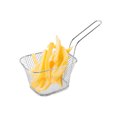 thumbnail image 3 of 銆?PCS銆慡quare Mesh Frying Basket Stainless Steel French Fry Chips Net Strainer Kitchen Cooking Oil Filter, 3 of 6