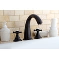 thumbnail image 3 of Kingston Brass KS5365BX Roman Tub Filler with Handle Cross Handle, Oil Rubbed Bronze, 3 of 3