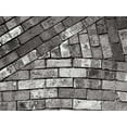 thumbnail image 2 of Christensen, Jim 14x12 White Modern Wood Framed Museum Art Print Titled - Bricks, 2 of 4